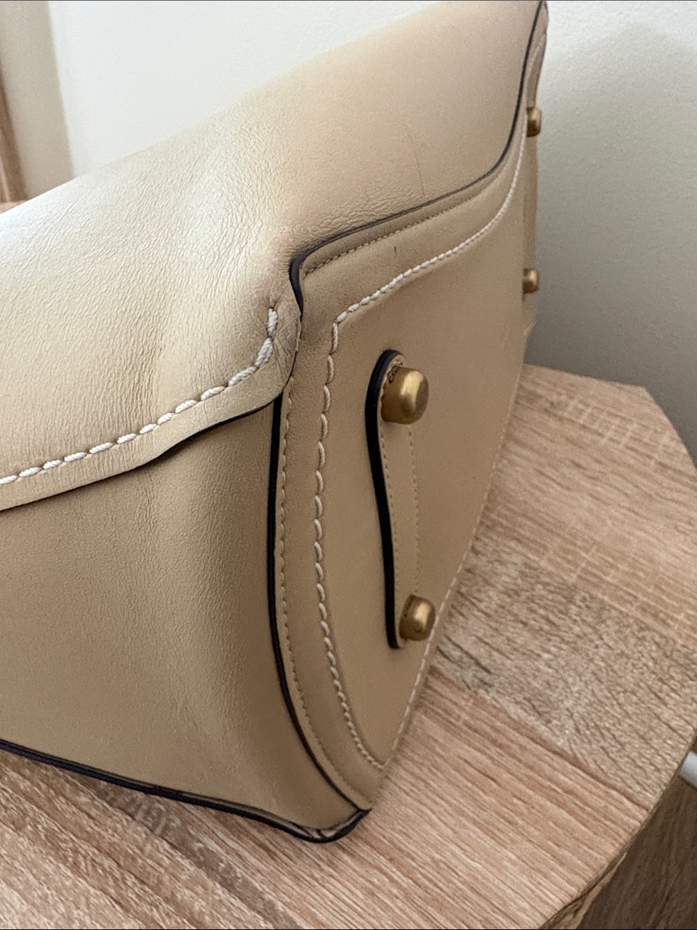 Coach Rogue Tote with floral bow print interior 28430 - Picture 10 of 13